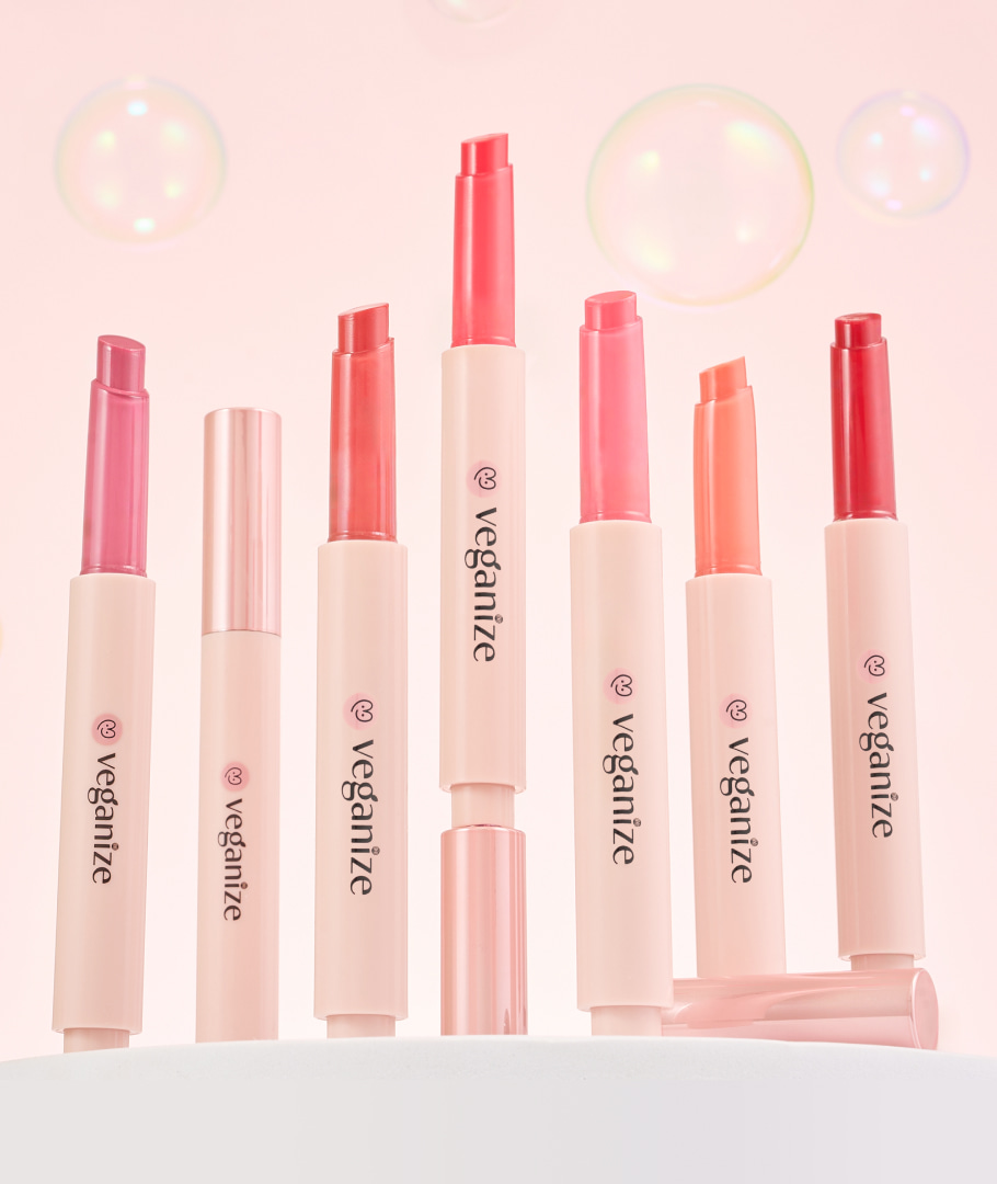 Self Beauty Veganize Collagen Lip Glass Balm (12colors) - Vegan Cruelty Free - Imagen 2