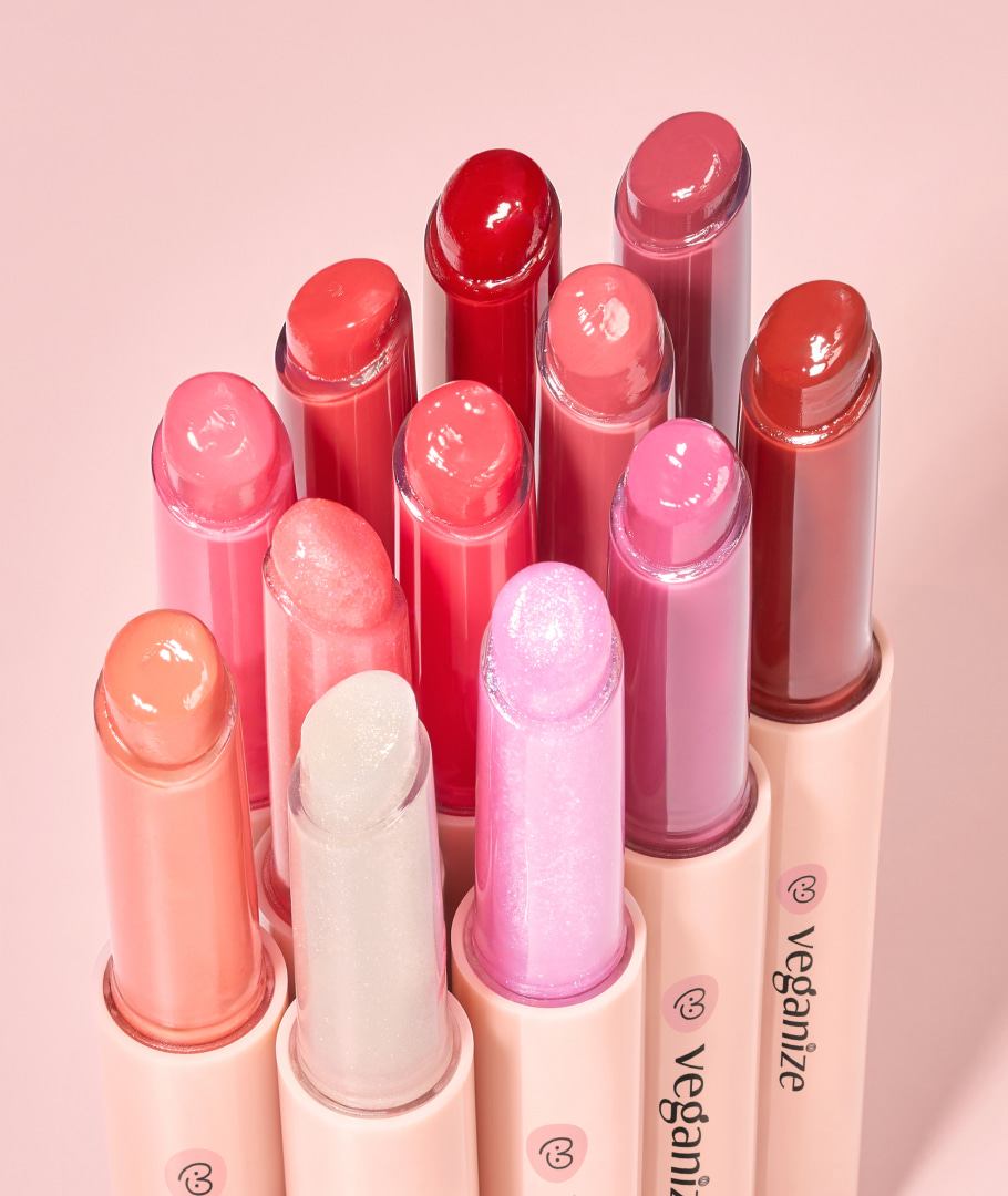 Self Beauty Veganize Collagen Lip Glass Balm (12colors) - Vegan Cruelty Free - Imagen 3