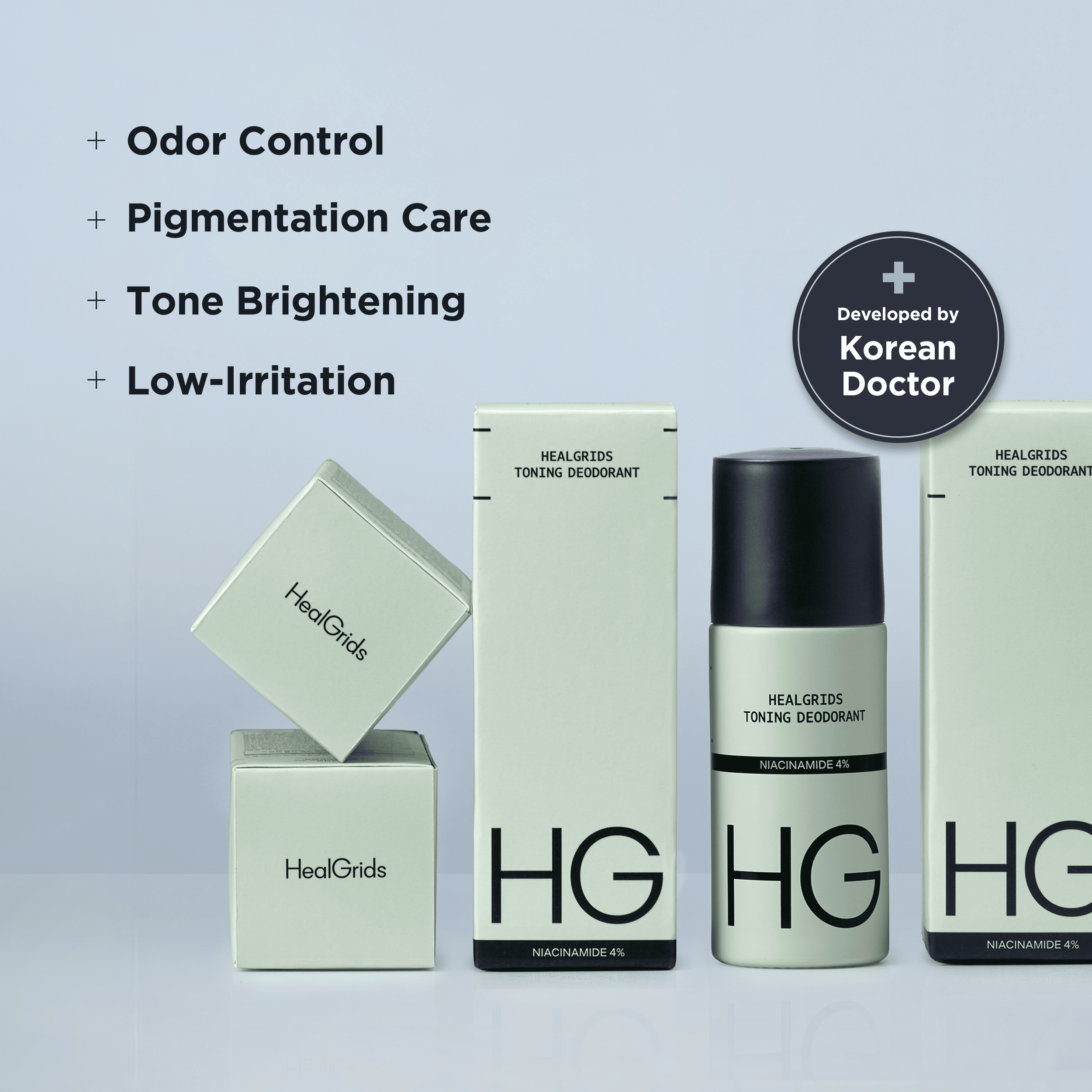 Niacinamide 4% toning deodorant