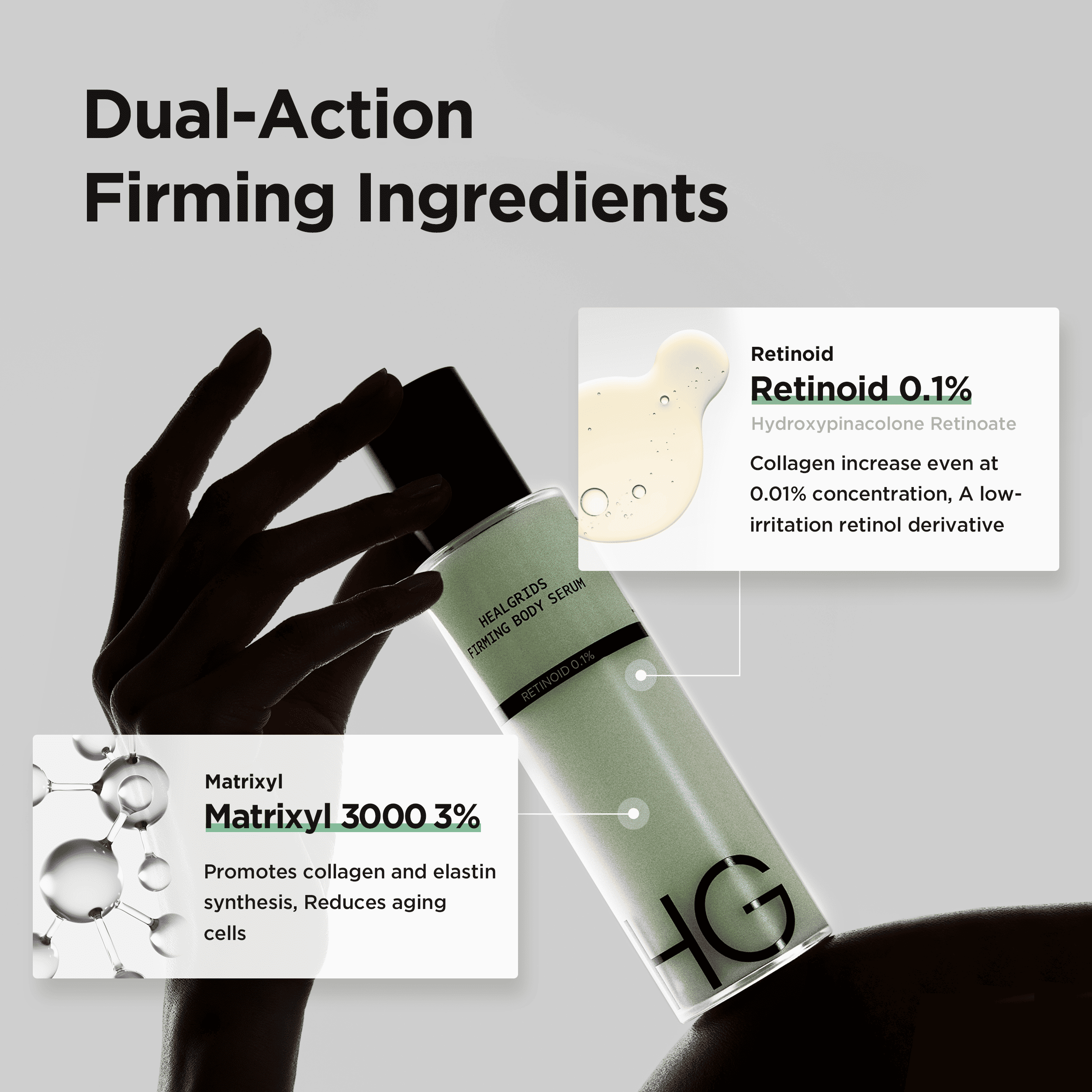 Retinoid 0.1% firming body serum - Imagen 2