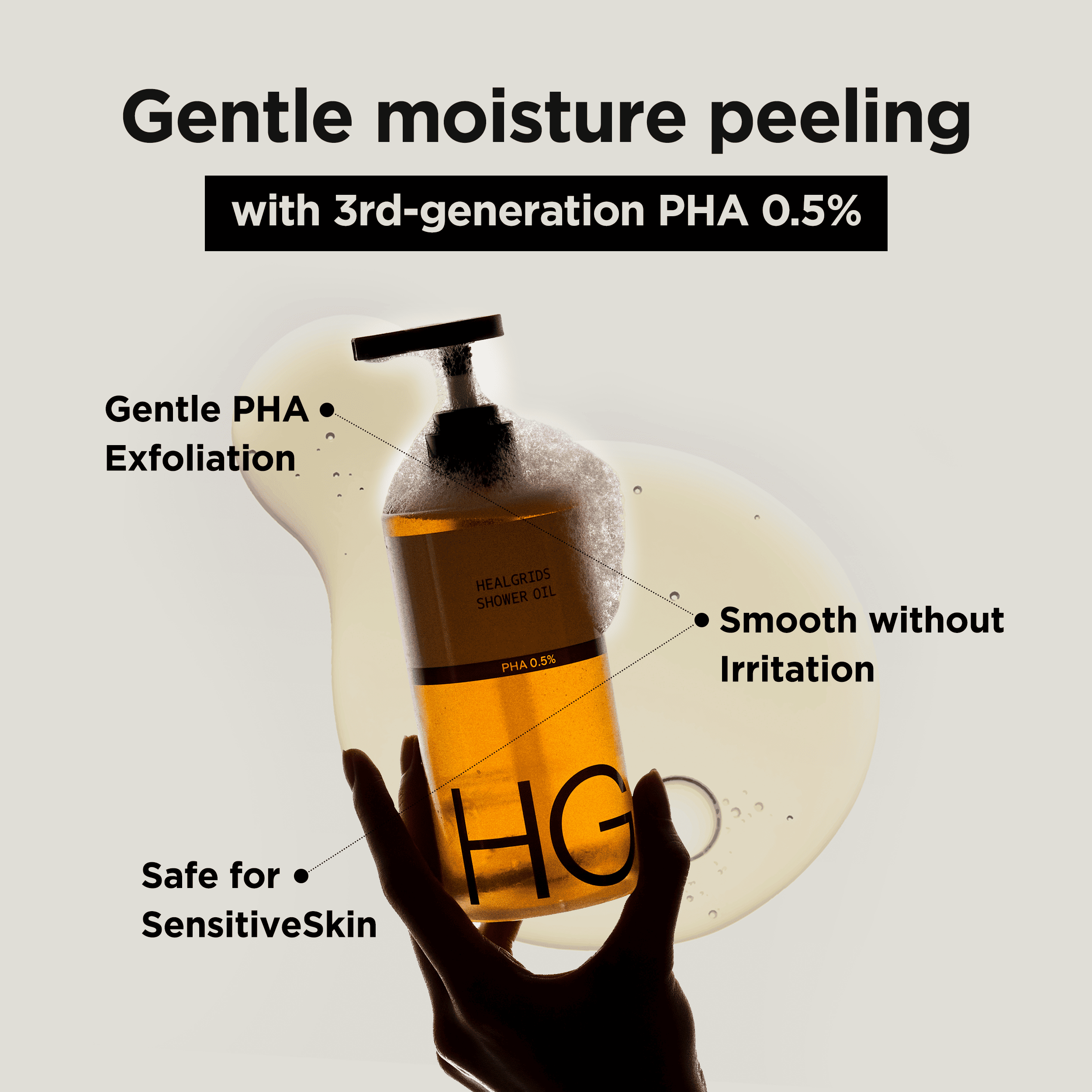 PHA 0.5% Shower oil - Imagen 5